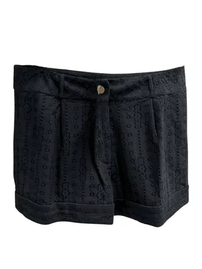 Let Me Be Bam Bam Short In Black