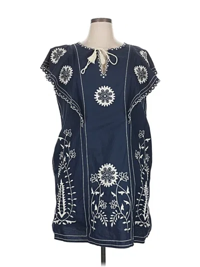 Pre-owned Let Me Be Casual Dress In Blue