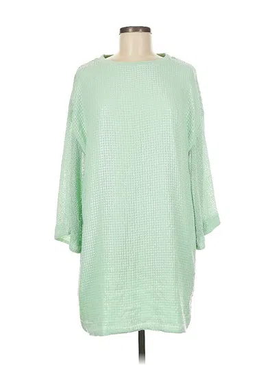 Pre-owned Let Me Be Casual Dress In Green