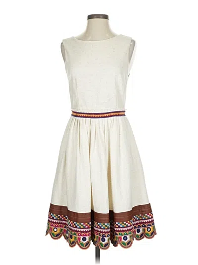 Pre-owned Let Me Be Casual Dress In White
