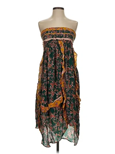 Pre-owned Let Me Be Casual Skirt In Green