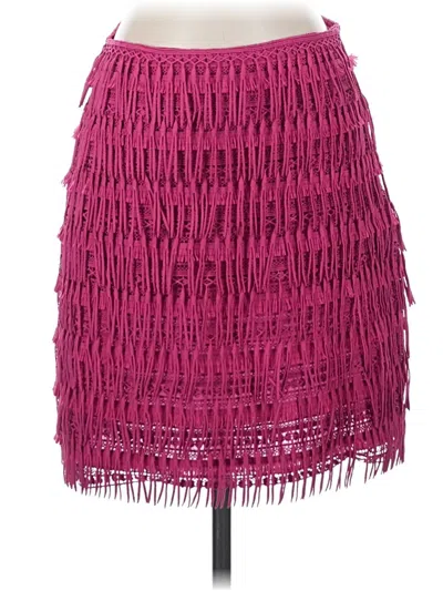 Pre-owned Let Me Be Casual Skirt In Pink