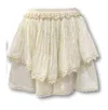 Let Me Be Charlotte Skirt In Ecru In Beige