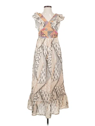 Pre-owned Let Me Be Cocktail Dress In Brown