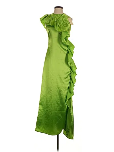 Pre-owned Let Me Be Cocktail Dress In Green
