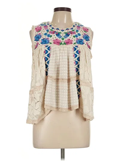 Pre-owned Let Me Be Pullover Sweater In Ivory
