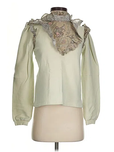 Pre-owned Let Me Be Sweatshirt In Green