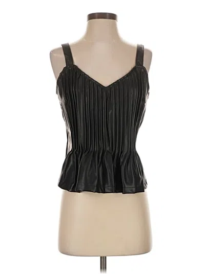 Pre-owned Let Me Be Tank Top Black Strapless Neckline Tops