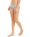Shop Letarte Bikini Bottom In Blue