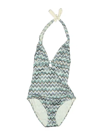 Pre-owned Letarte One Piece Swimsuit In Green