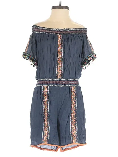Pre-owned Letarte Romper In Blue