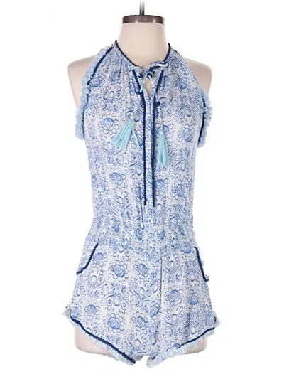 Pre-owned Letarte Romper In Blue