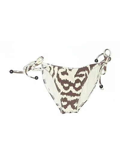 Pre-owned Letarte Swimsuit Bottoms In Brown