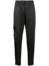 Lethicia Bronstein Abrey Tapered Cargo Trousers In Black