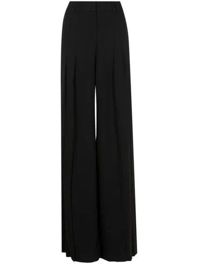 Lethicia Bronstein Alda High-waisted Trousers In Black
