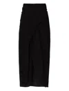 Lethicia Bronstein Alika Pencil Skirt In Black