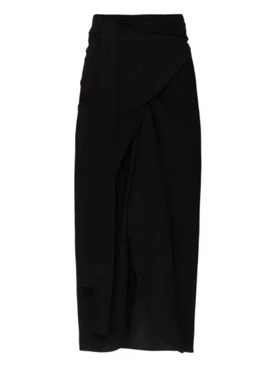 Lethicia Bronstein Alika Pencil Skirt In Black