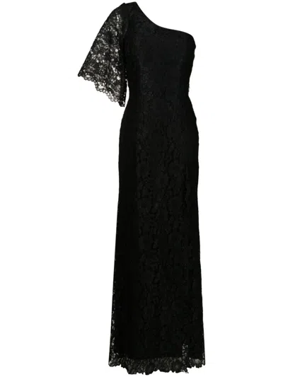 Lethicia Bronstein Alva Lace Maxi Dress In Black