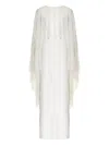 Lethicia Bronstein Andrey Lace-cape Dress In White