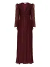 Lethicia Bronstein Atala Striped Dress In Red