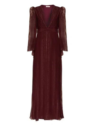Lethicia Bronstein Atala Striped Dress In Red