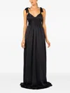 Lethicia Bronstein Beta Maxi Dress In Black