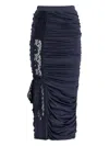 LETHICIA BRONSTEIN GIN FIZZ MIDI SKIRT