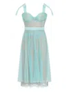Lethicia Bronstein Iza Dress In Blue