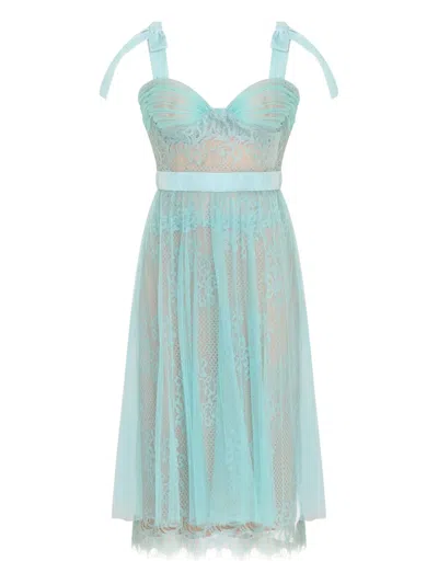 Lethicia Bronstein Iza Dress In Blue