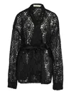 Lethicia Bronstein Lace Belted Jacket