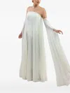 Lethicia Bronstein Lily Off-the-shoulder Lace Dress In Multi