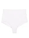 Lethicia Bronstein Lisa High-waisted Briefs In White