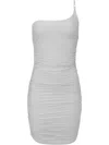 Lethicia Bronstein Mafe Mini Dress In Grey
