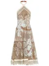 Lethicia Bronstein Olinda Dress In Braun