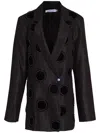 Lethicia Bronstein Oversized Maracatu Jacket In Black