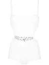 LETHICIA BRONSTEIN PISCES CRYSTAL-EMBELLISHED BODY