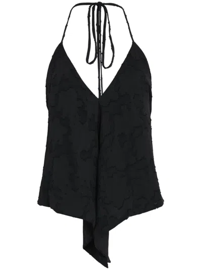 Lethicia Bronstein Sapoti Top In Black