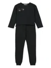 LETHICIA BRONSTEIN TIGER BEAD-EMBELLISHED JERSEY TRACKSUIT