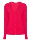 Lethicia Bronstein V-neck Cardigan In Pink