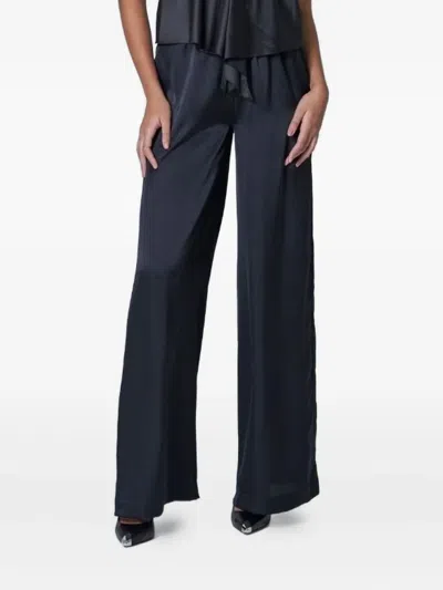 Lethicia Bronstein Wide-leg Trousers In Black