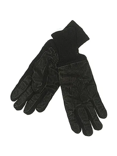 Pre-owned Lethmik Gloves In Brown