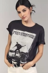 Letluv Bruce Springsteen Graphic Tee In Grey