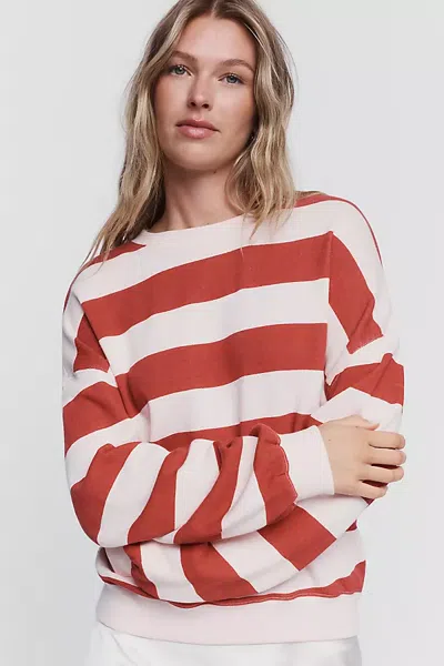 Letluv Cotton Long-sleeve Top In Multi