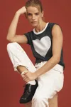 Letluv Heart Ringer Tee In Black