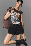 Letluv Pink Floyd Graphic Tee In Gray