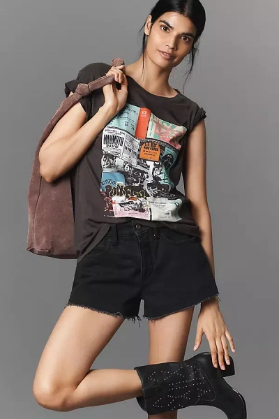 Letluv Pink Floyd Graphic Tee In Gray