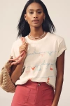 Letluv Summer Day Graphic Tee In White