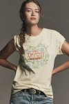 Letluv Tom Petty Wildflowers Graphic Tee In Yellow
