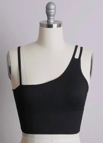Leto Women's Acacia Bralette In Black