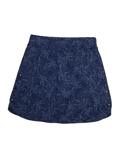 Pre-owned L'etoile Sport Active Skort In Blue